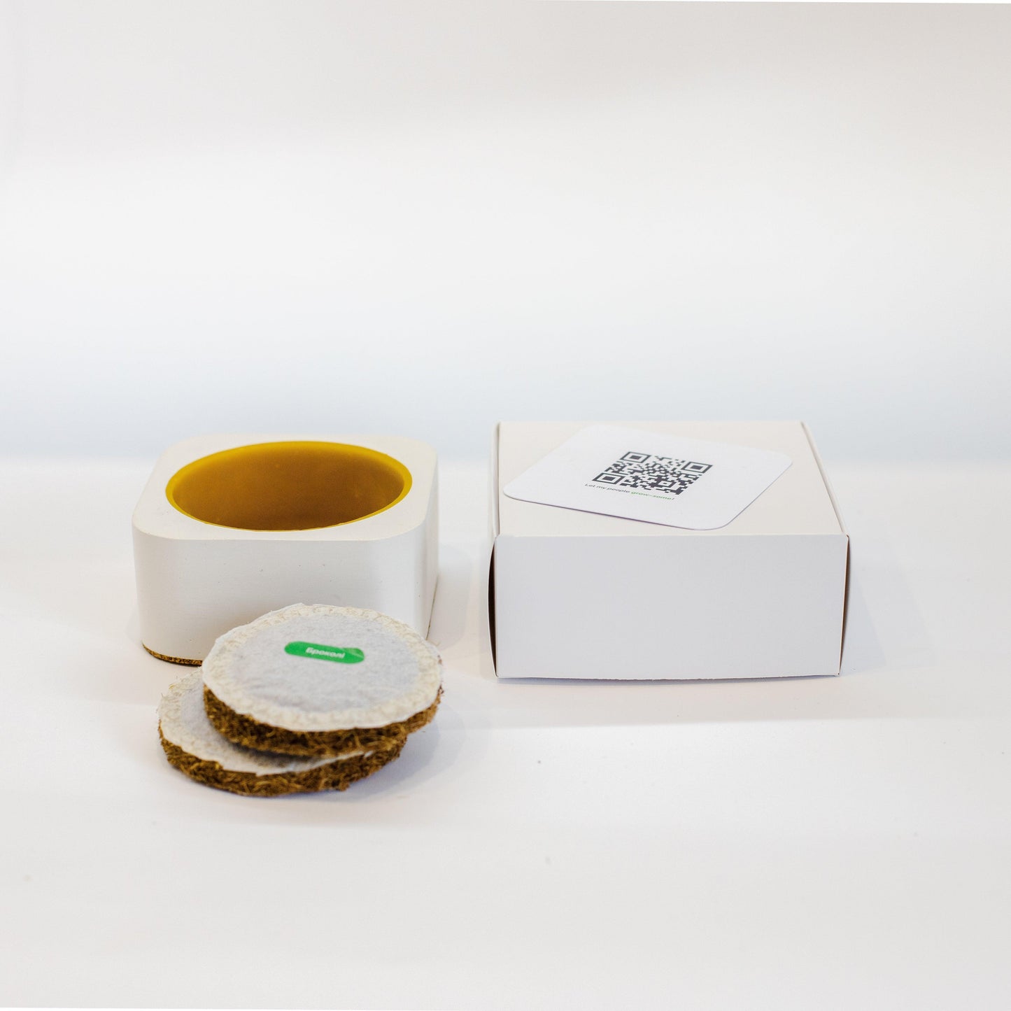 Міні набір для вирощування трави котикам - grows-some