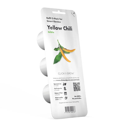 Жовтий перець чілі від Click&Grow (змінний картридж на 3 врожаї)