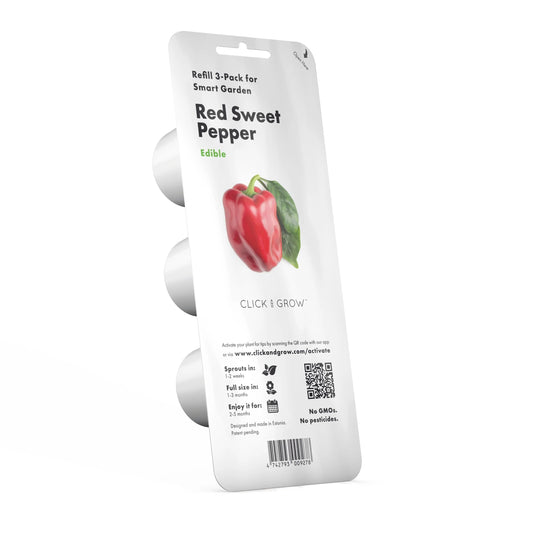 Перець червоний солодкий від Click & Grow (змінний картридж на 3 врожаї)