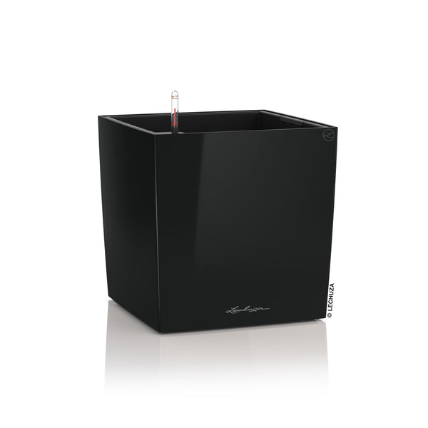 Вазон Lechuza Cube Premium 40, чорний