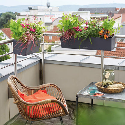 Вазон Lechuza Balconera Color 100, білий