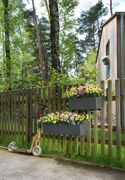 Вазон Lechuza Balconera Color, 80 сірий