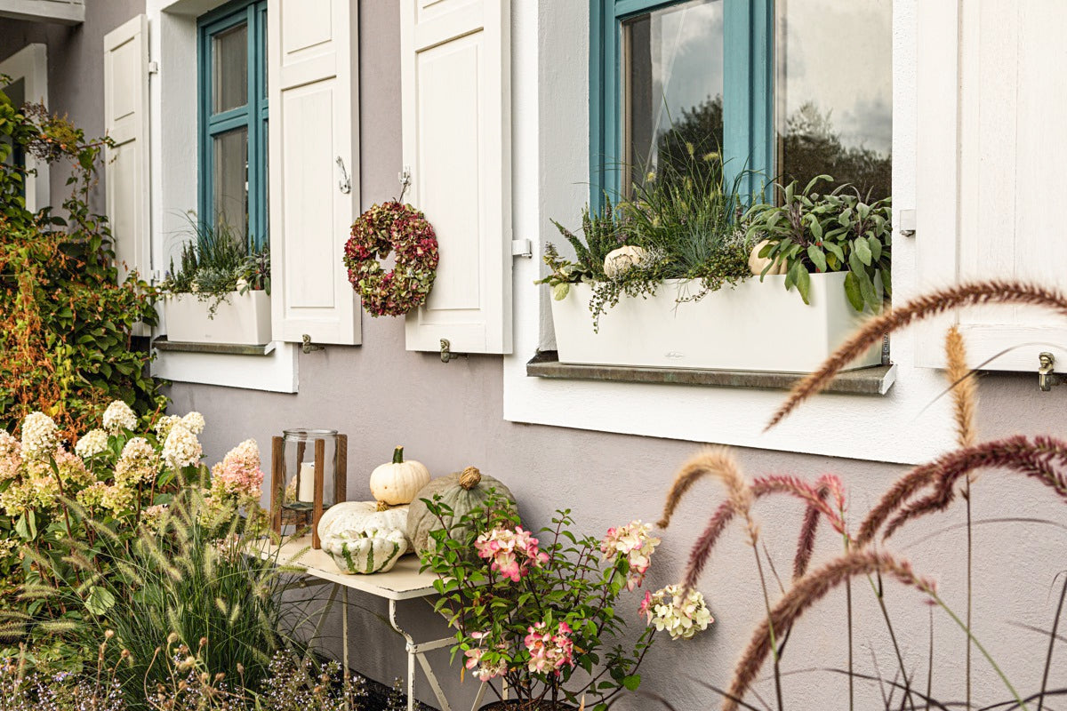 Вазон Lechuza Balconera Color 80, білий