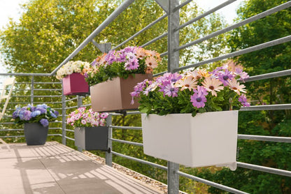 Вазон Lechuza Balconera Color 80, білий