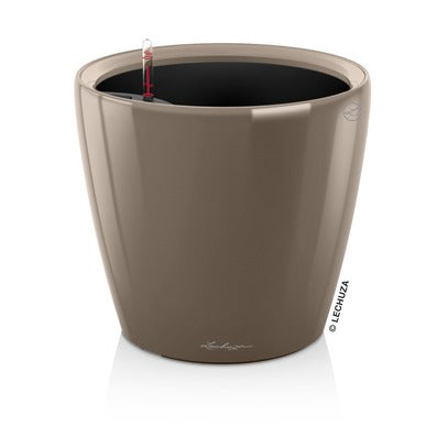 Вазон Lechuza Classico Premium LS 28, сіро-коричневий