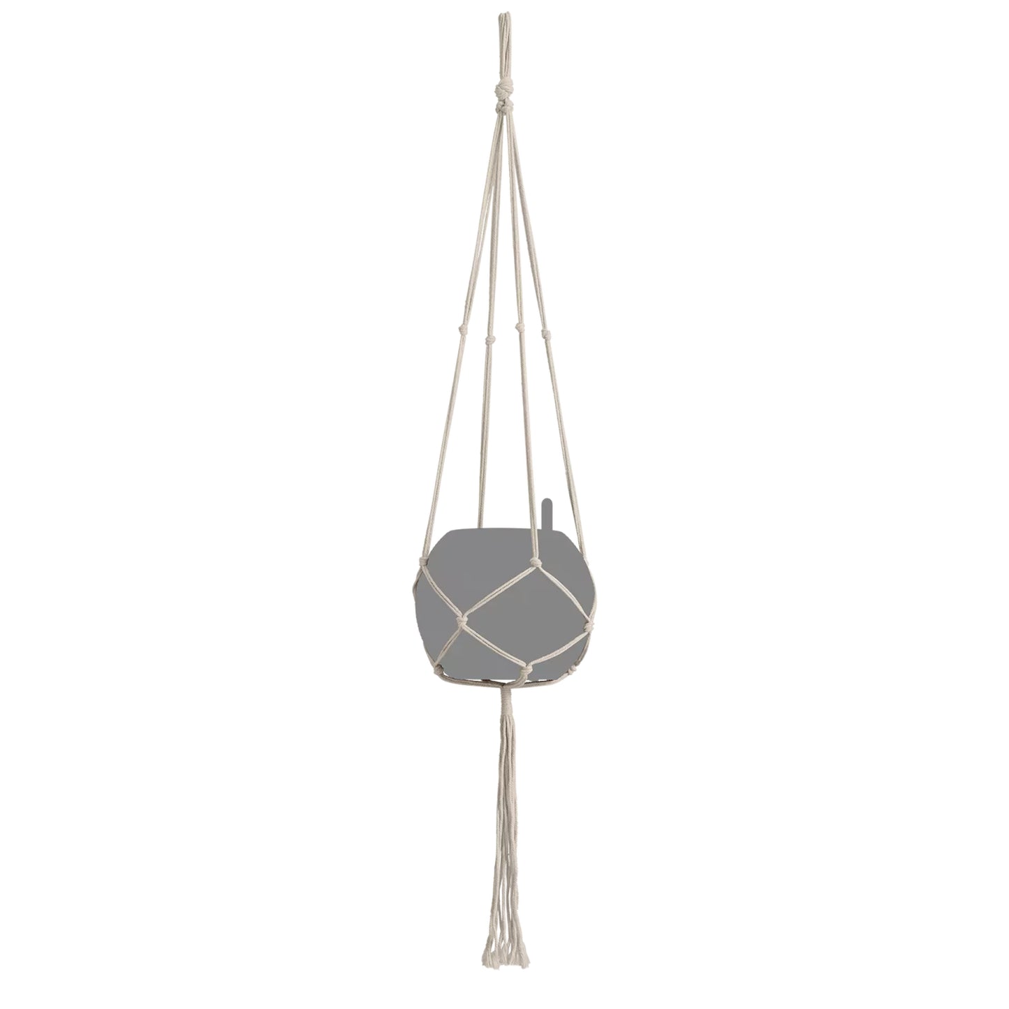 Підвіс Lechuza Macramé BOHO 120 см білий