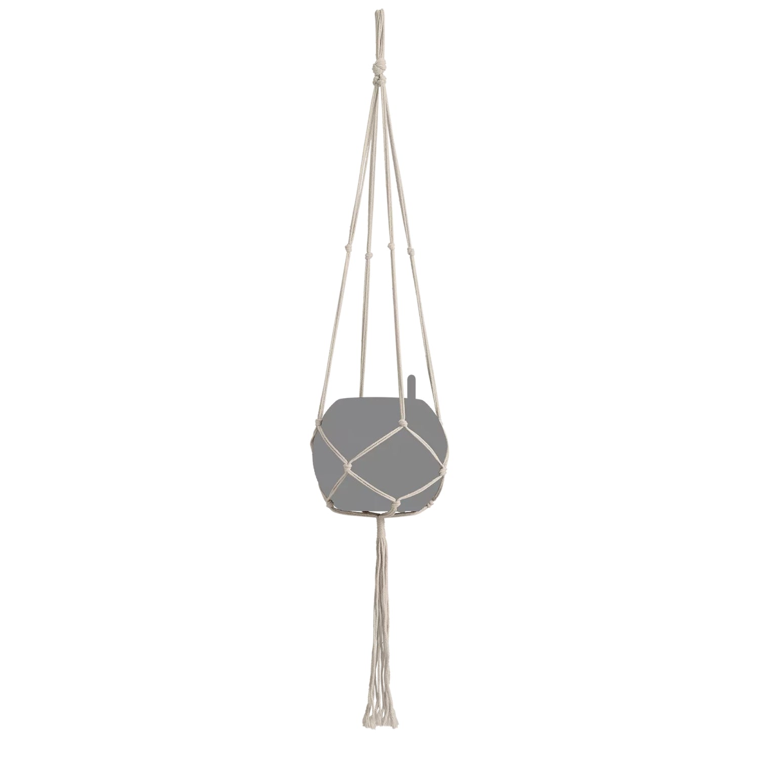 Підвіс Lechuza Macramé BOHO 120 см білий