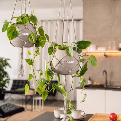 Підвіс Lechuza Macramé BOHO 120 см білий