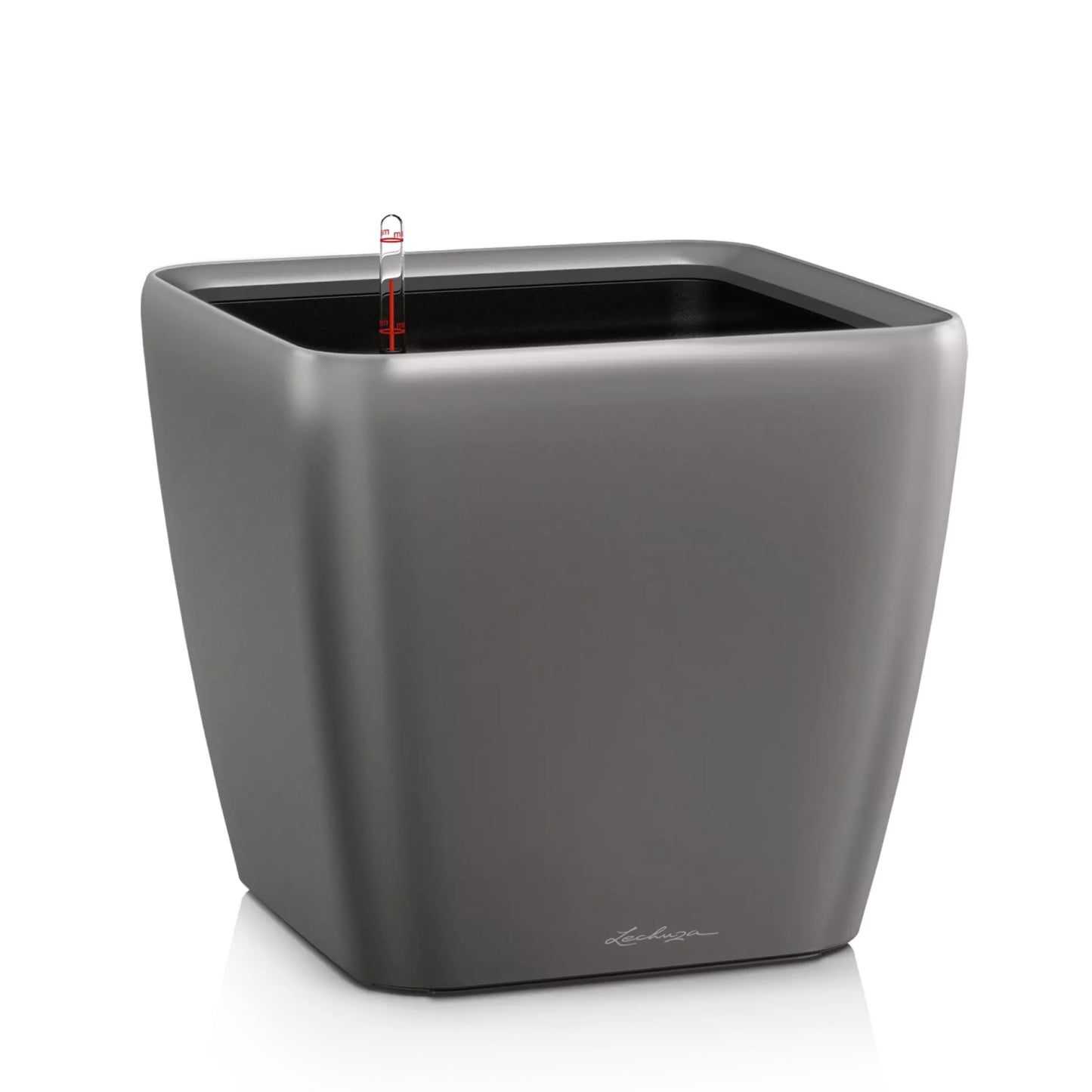 Вазон Lechuza Quadro Premium LS 21, антрацит