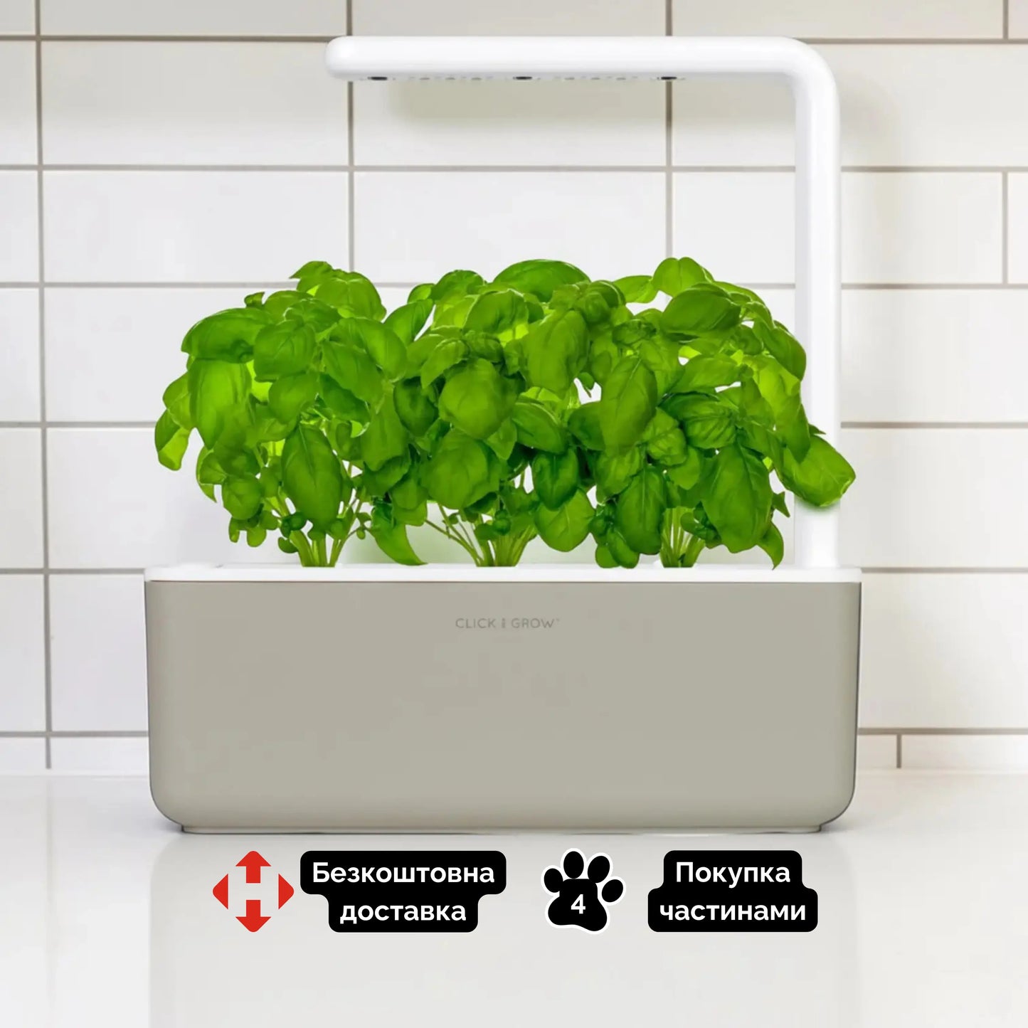 Click & Grow набір початківця: бежевий